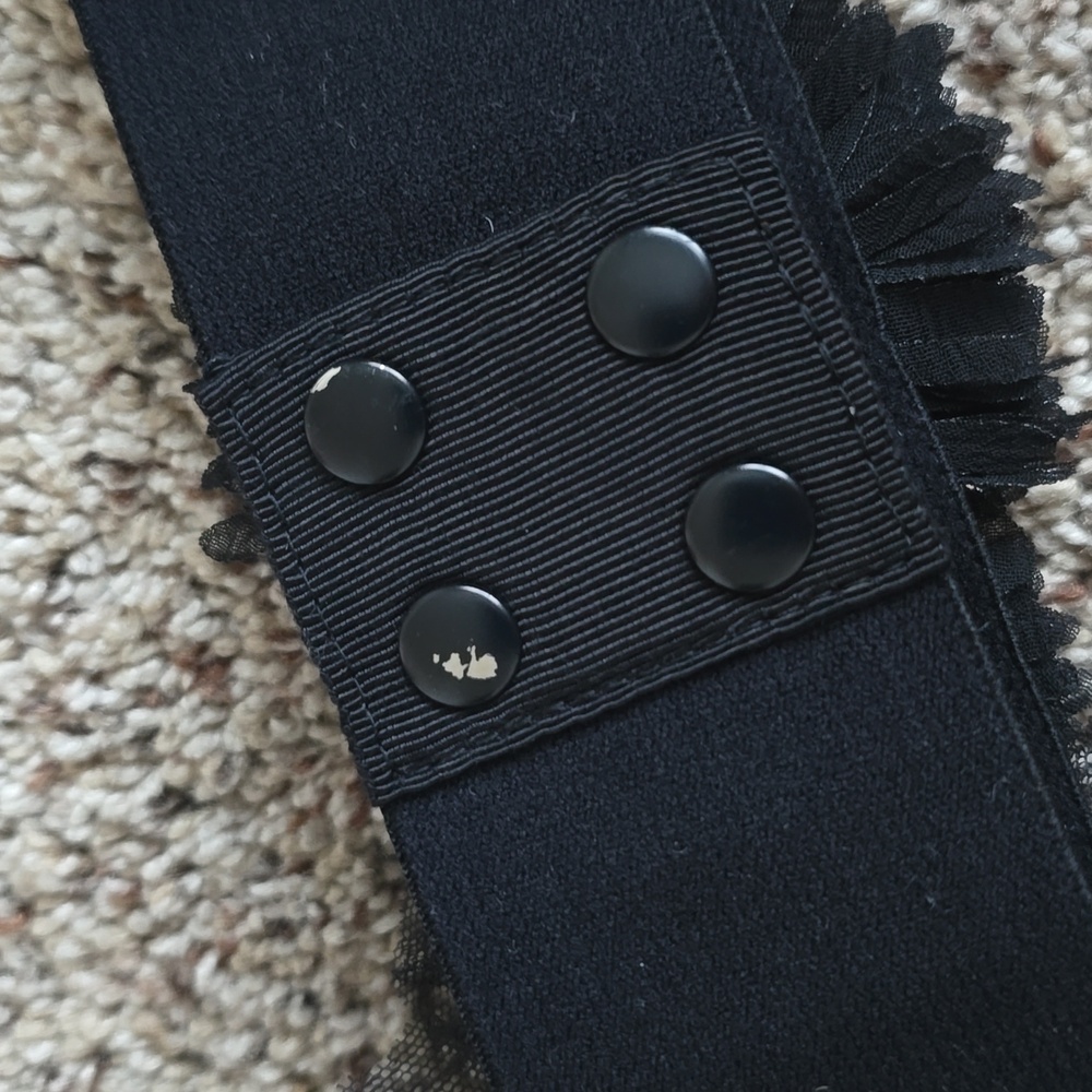 J. Crew Yellow and Black Women's Belts sz S/M - Picture 11 of 14